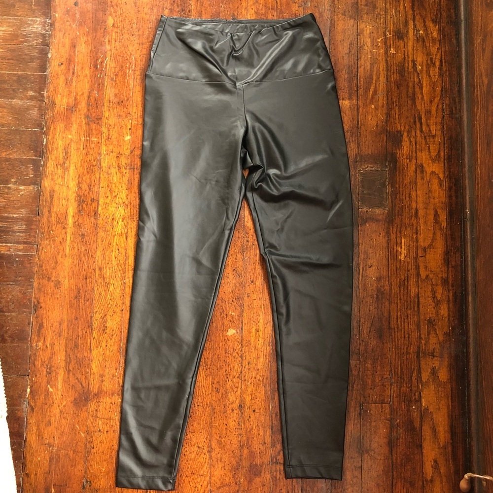 Faux Leather Leggings